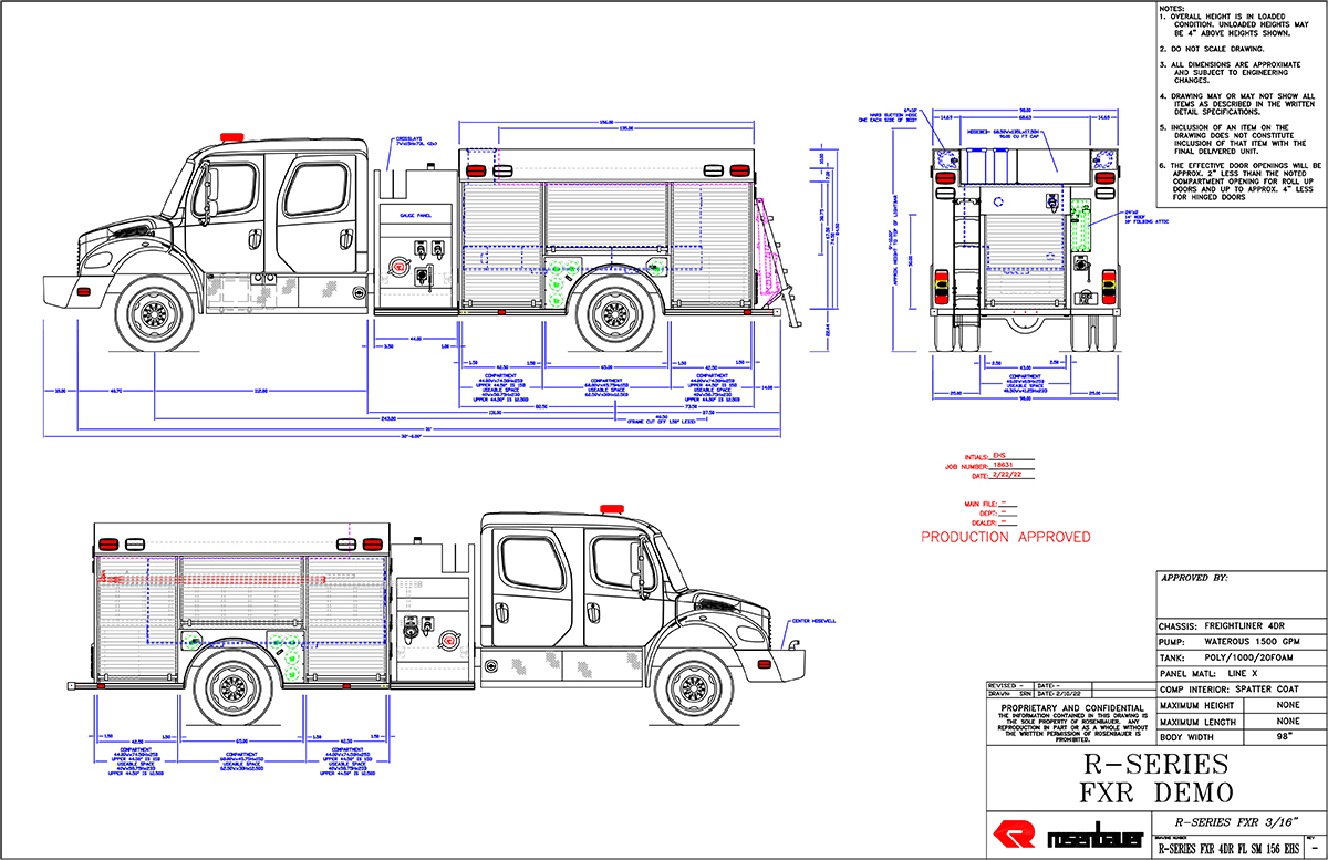 R-Series FXR Freightliner